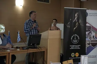 Στιγμιότυπο από την εκδήλωση Wine & Balance στο Χαροκόπειο Πανεπιστήμιο (10/32)