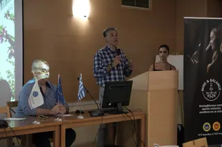 Στιγμιότυπο από την εκδήλωση Wine & Balance στο Χαροκόπειο Πανεπιστήμιο (11/32)